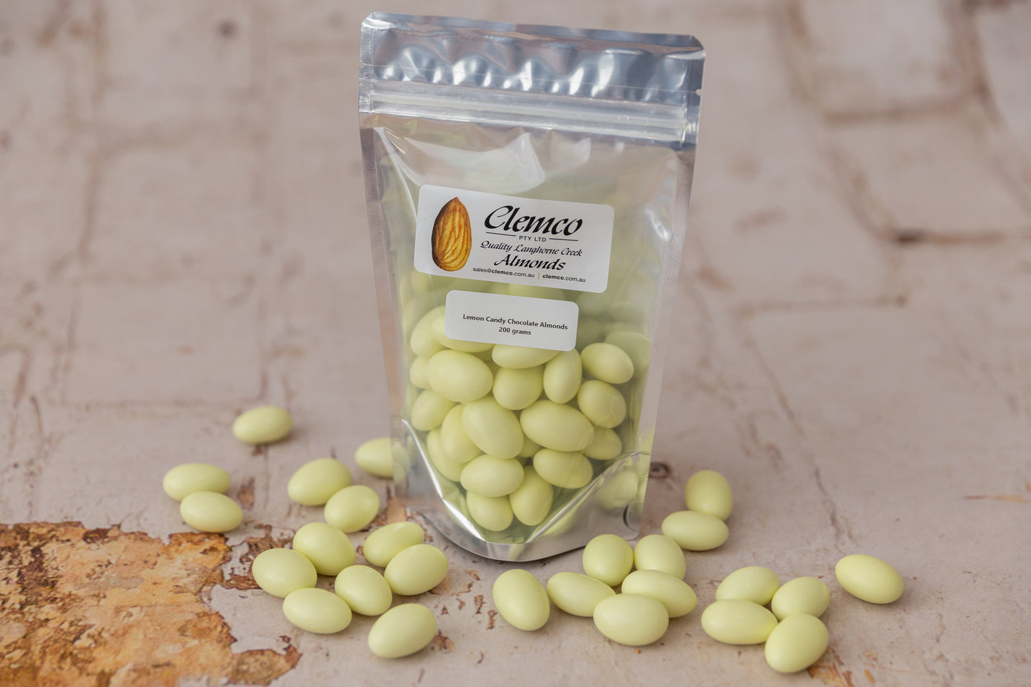 Lemon Candy Almonds