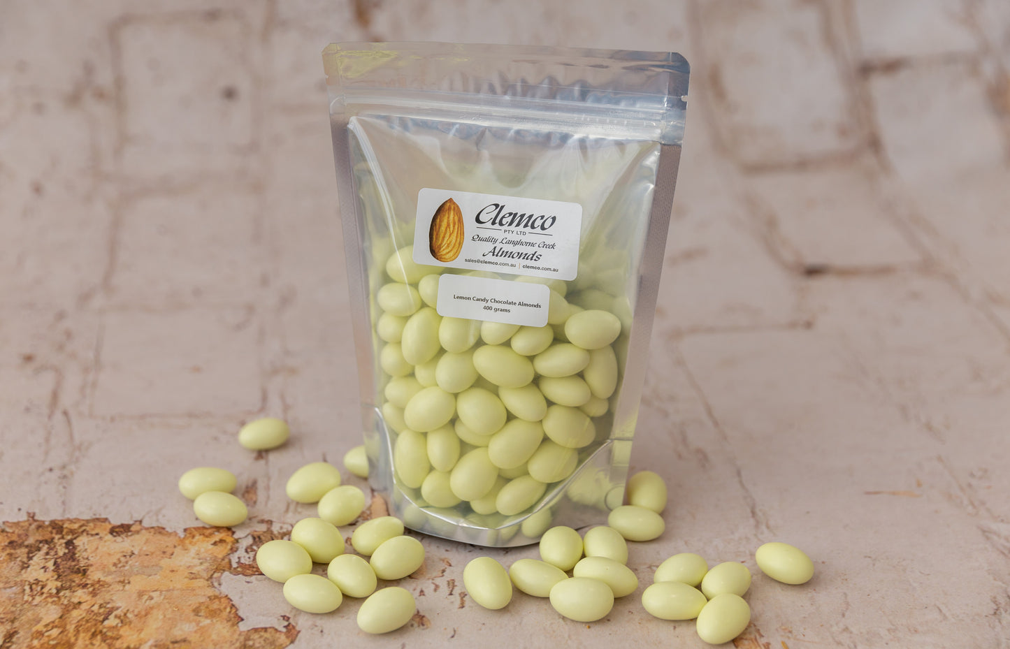 Lemon Candy Almonds