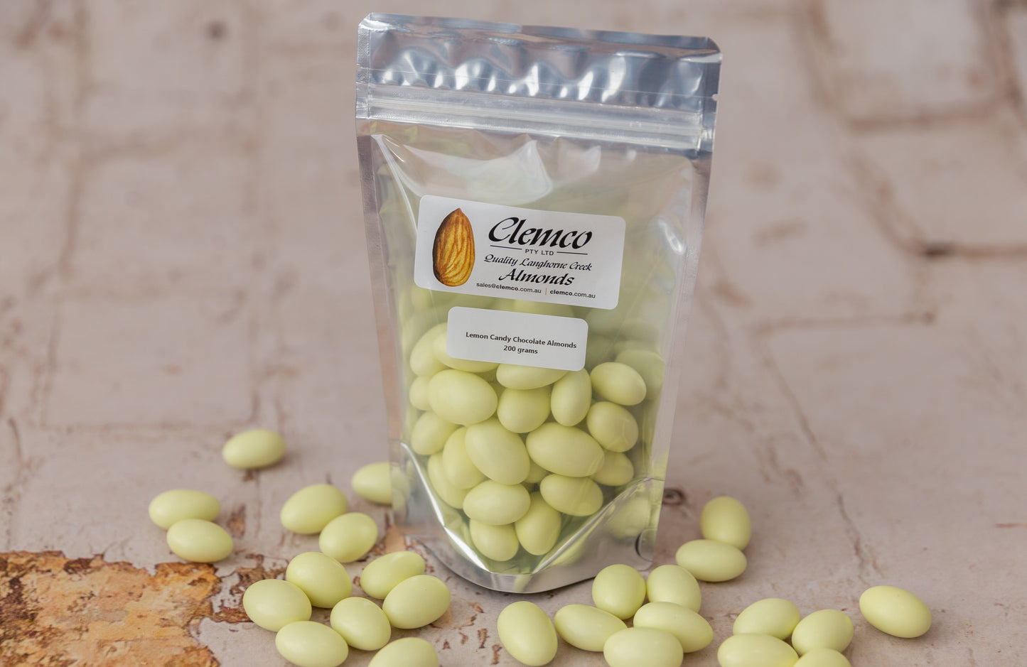 Lemon Candy Almonds