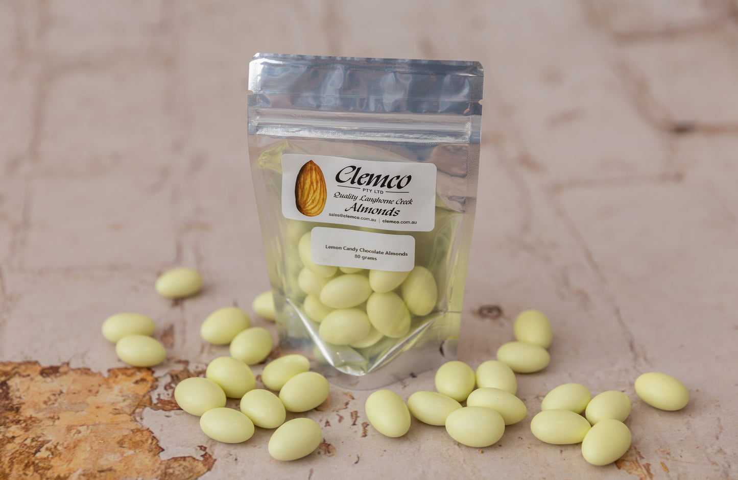 Lemon Candy Almonds