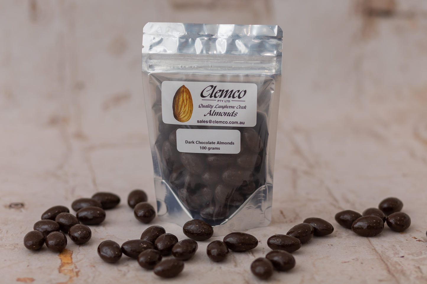 Dark Chocolate Almonds